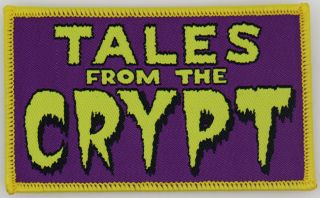 2 Patches - Tales From The Crypt & House By The Cemetery (woven)