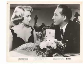 Y197 White Christmas (1954) Bing Crosby/rosemary Clooney 1961 Re - Release Photo