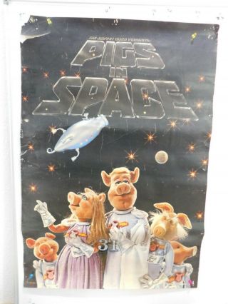 27 X 40 Pigs In Space The Muppet Show Presents Miss Piggy Kermit The Frog