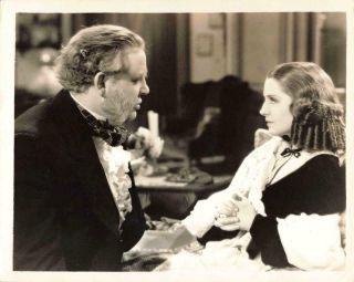 C.  Laughton,  N.  Shearer " The Barretts Of Wimpole Street " 1934 Movie Still Photo