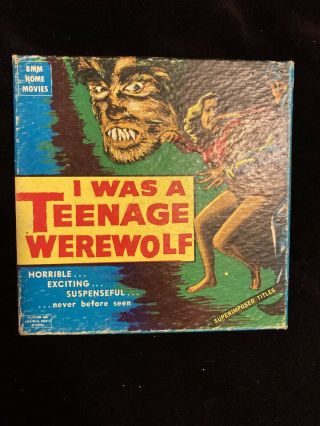 8mm Movie “i Was A Teenage Werewolf”