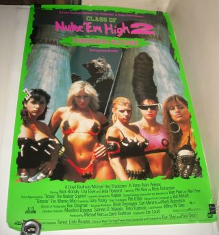 Rolled 1991 Troma Films The Class Of Nuke 
