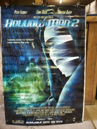 Hollow Man 2 2006 27x40 Rolled Dvd Promotional Poster