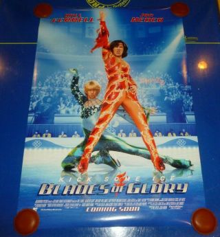Blades Of Glory 2007 D/s Rolled 1 - Sheet Movie Poster 27 " X 40 "