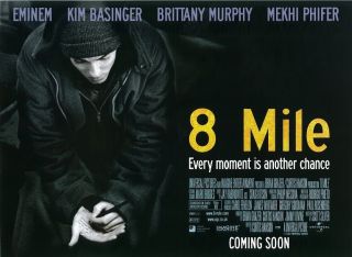 8 Mile Movie Poster - Eminem - 12 X 16 Inches - Eminem Poster