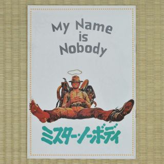 My Name Is Nobody Japan Movie Program 1973 Terence Hill Tonino Valerii