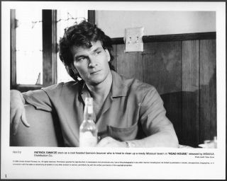 Patrick Swayze Road House 1980s Promo Portrait Photo