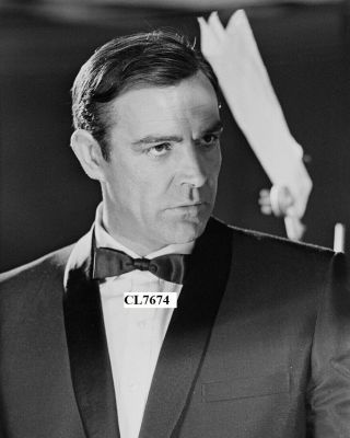 Sean Connery On The Set Of James Bond Movie 