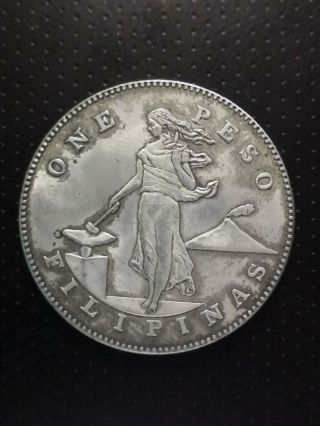 Coin One Peso 1906 Philippines