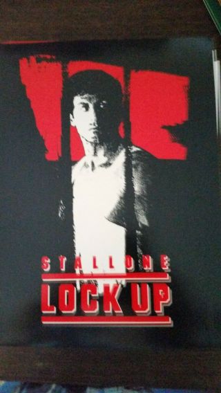 Presskit Lock Up Stallone Movie Promo Photo Stills & Media Kit