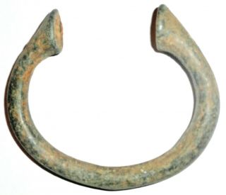 West African Manilla Bronze Trade Bracelet Money,  Associated With The Slave Trade 2