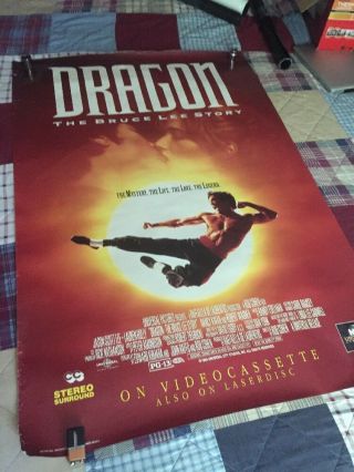 Dragon Bruce Lee Story Movie Poster