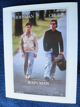 Rain Man Oscar Best Picture Winner 1988 Dustin Hoffman Tom Cruise Barry Levinson