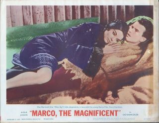 Horst Buchholz,  Marco,  The Magnificent (‘66) Lobby Cards 4 Elsa Martinelli
