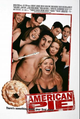 American Pie Jason Biggs Rolled Double Sided 27x40 Movie Poster 1999
