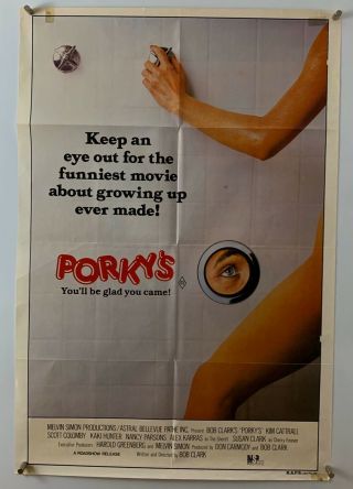 Porkys Movie Poster (verygood) Australian One Sheet 1982 27x40 5337