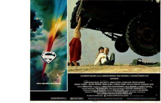 Superman 1978 Release Lobby Card Christopher Reeve