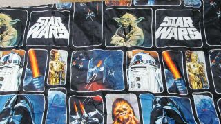 Star Wars Trilogy Twin Size Blanket (pre Disney)