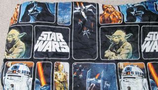 STAR WARS Trilogy Twin Size Blanket (Pre Disney) 2