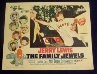 The Family Jewels 11x14 Lobby Card 3 1965 Jerry Lewis