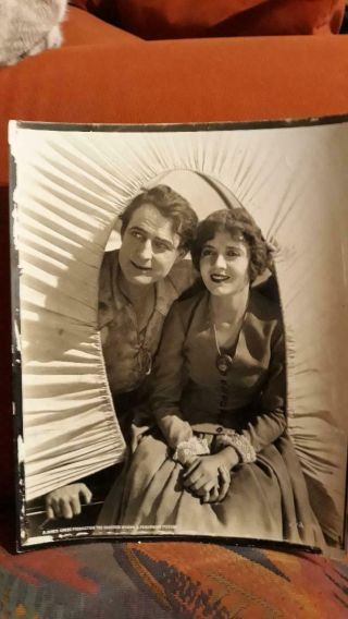 Vintage Portrait Of J.  Warren Kerrigan And Lois Nelson - Silent Film Star