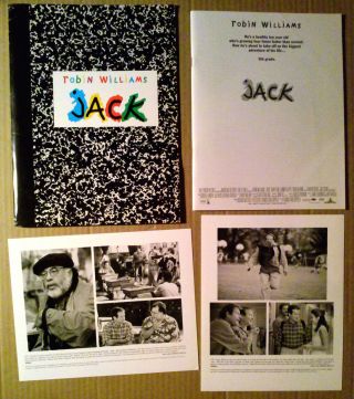 Press Kit Jack 1996 Robin Williams Diane Lane Francis Ford Coppola