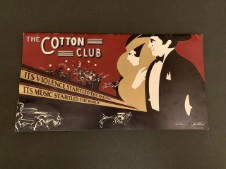 “the Cotton Club” Press Book,  Poster,  Lobby Card
