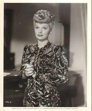 1946 Lucille Ball Lover Come Back Movie Still Orig