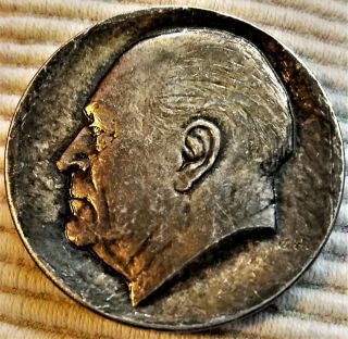 1978 Norway 50 Kroner Toned Au Silver World Coin - 75th Birthday King Olav V