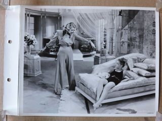 Constance Bennett And Bonita Granville Orig Key Set Photo 1938 Merrily We Live