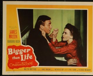 Bigger Than Life James Mason 1956 Movie Lobby Card 11 X 14 Film Noir