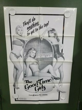 1981 The Good Time Girls One Sheet Poster 27x41 Sexploitation