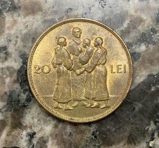 Romania 1930 Coin - 20 Lei