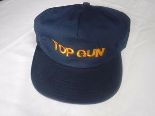 Vintage 1986 Paramount Pictures Top Gun Hat,  Joy Insignia,  Inc.  Crafted In Usa