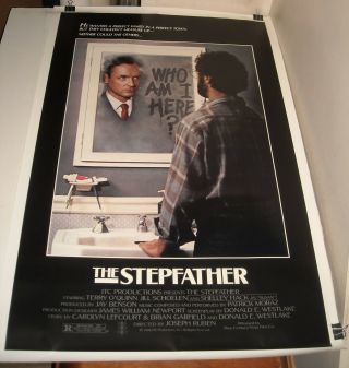 Rolled 1986 The Stepfather 1 Sheet Movie Poster Terry O 