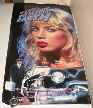 Rolled Traci Lords Is Not Of This Earth Video Promo Movie Poster 20 X 36