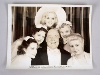 1934 Hollywood Movie Star Photo Dames Dick Powell Joan Blondell Ruby Keeler