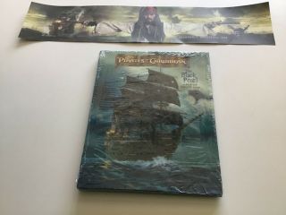 Pirates Of The Caribbean 2011 Movie Poster,  & Black Pearl Pop Up Ship