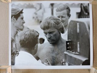 Richard Burton By The Camera Candid Photo 1956 Alexander The Great