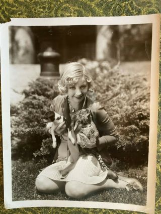 1930 Alice White Photo Talkie Actress 8 " X 10 "