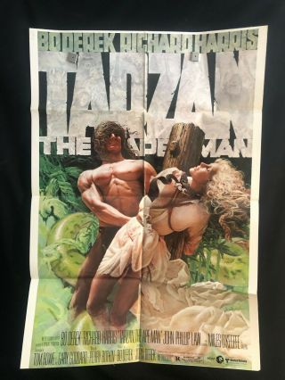 Tarzan The Ape Man 1981 One Sheet Movie Poster Bo Derek Miles O 
