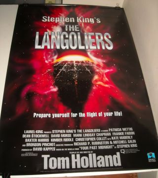 Rolled 1995 The Langoliers Video Promo Movie Poster Stephen King Horror Sci Fi