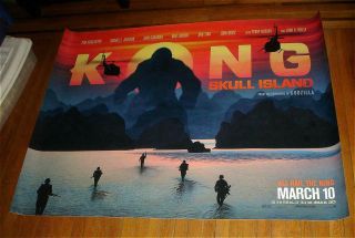 Kong Skull Island 5ft Subway Movie Poster 2017 King Kong Kingkong