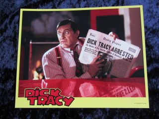Dick Tracy Lobby Card 3 Al Pacino Mini Lobby Card