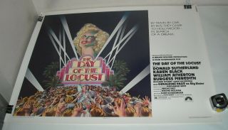 Rolled 1974 The Day Of The Locust 22 X 28 Movie Poster Karen Black Gga Hollywood