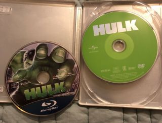 The Hulk Limited Edition Steelbook Blu - ray,  DVD Pre - owned 3