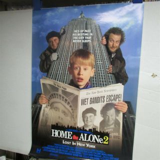 Home Alone 2 Lost In York 1 Sided Movie 27x40 " Promo Poster [p14