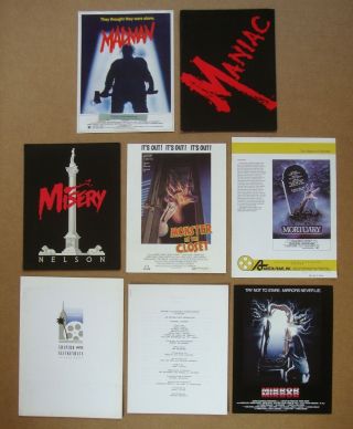 Madman Maniac Mirror Stephen King Misery Monster In Closet Mortuary Press Sheets