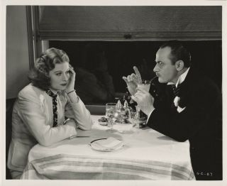 Lucille Ball,  Fritz Feld 1938 Scene Still Go Chase Yourself
