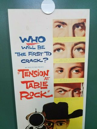 1956 TENSION AT TABLE ROCK Insert Poster 14 